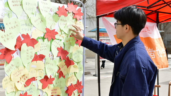 我校学生积极开展植树节活动    播种绿色守护未来